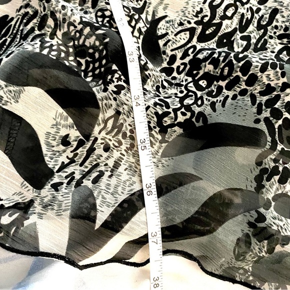 Scarlett Dress Black bodice with Animal Print Zebra and braided straps Sz 12 - Picture 5 of 6